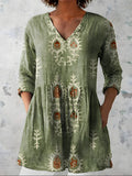 Everly | Long Blouse with V-Neck