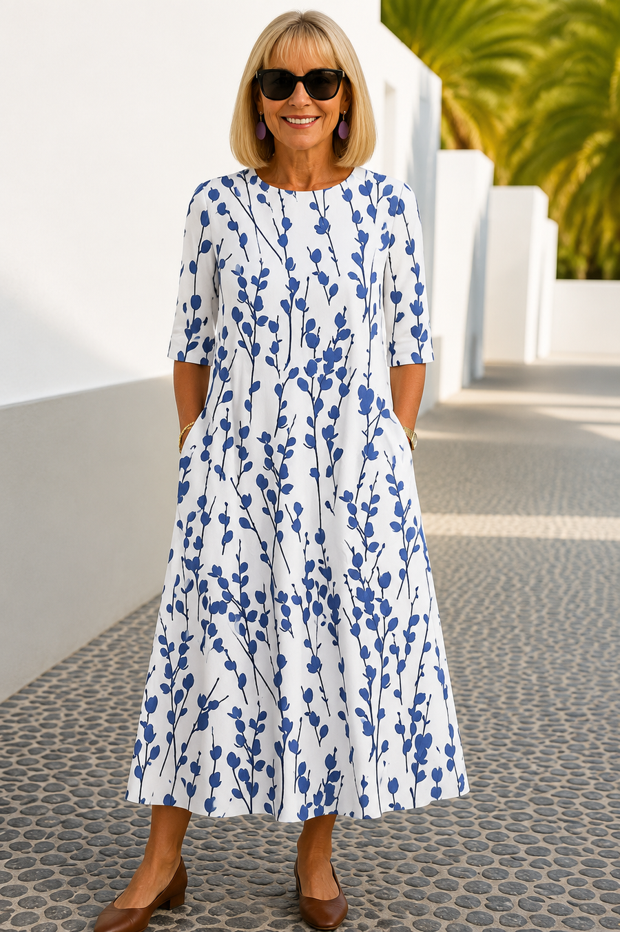 Annie | Coastal Bloom Dress
