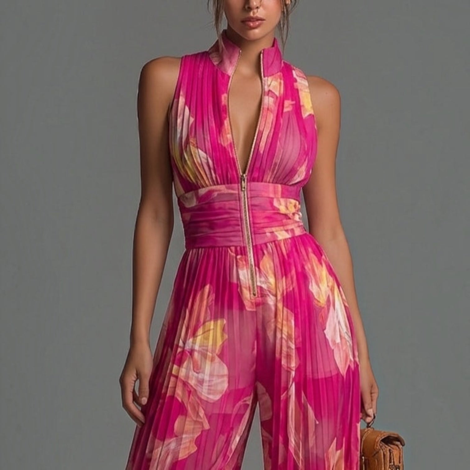 GIULIA | Elegant Floral Jumpsuit