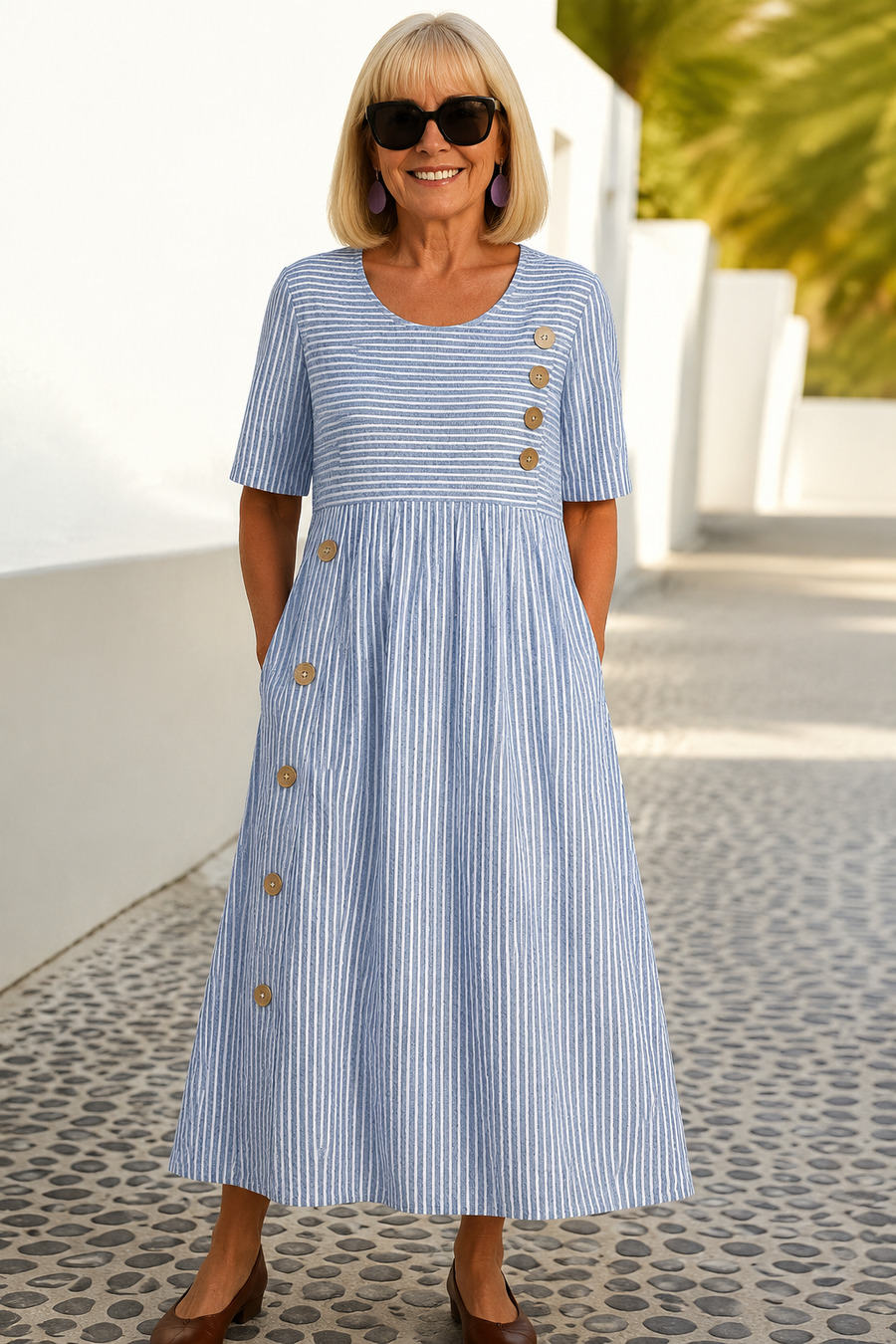 Sofia™ | Striped Summer Dress