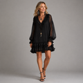 Stella™ Elegant Ruffle Mini Dress