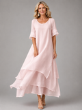 Olive™ Flowing Grace Maxi Dress