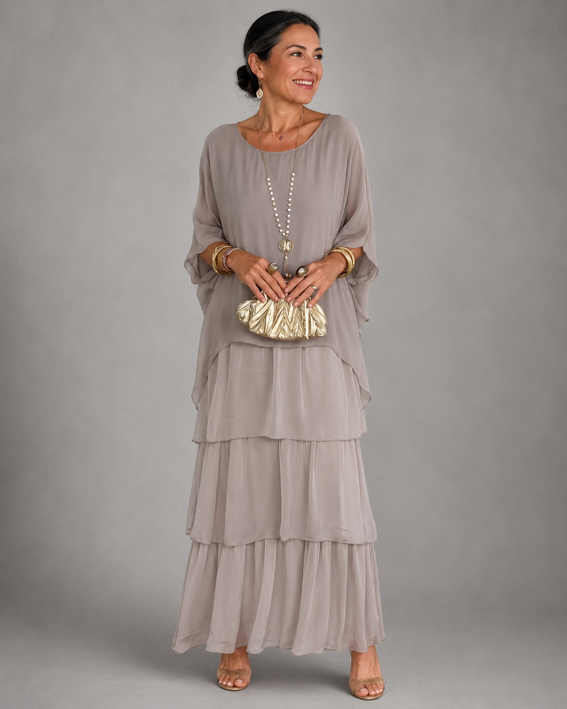 Matilda | Elegant Flowing Maxi Dress