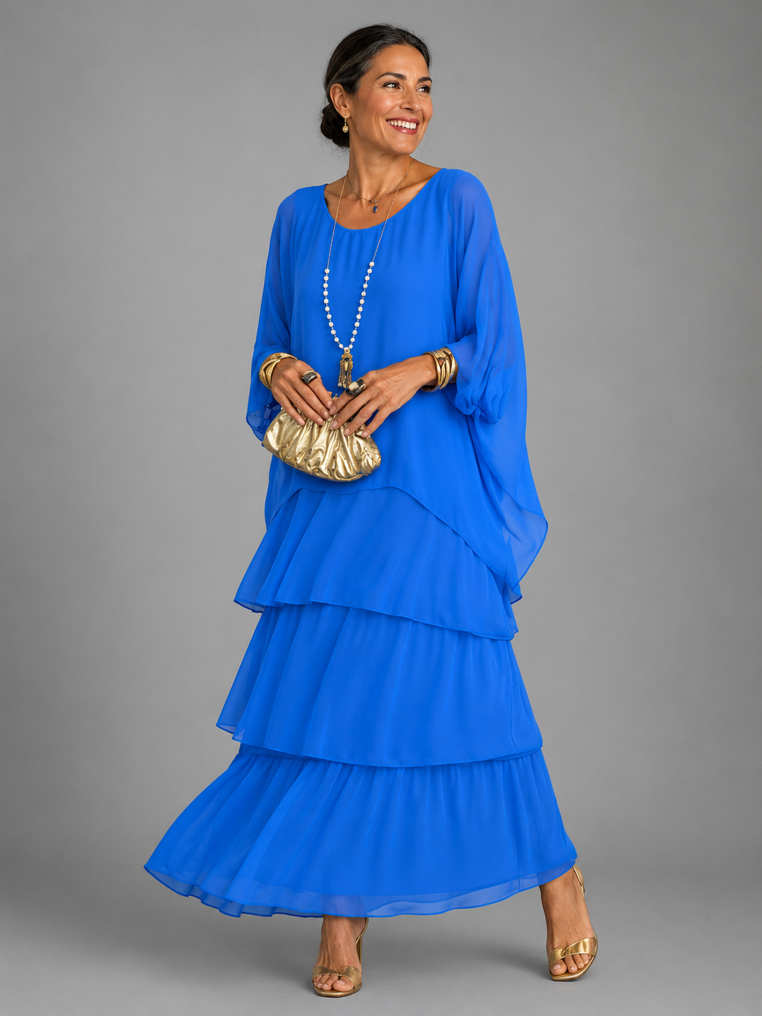 Matilda | Elegant Flowing Maxi Dress