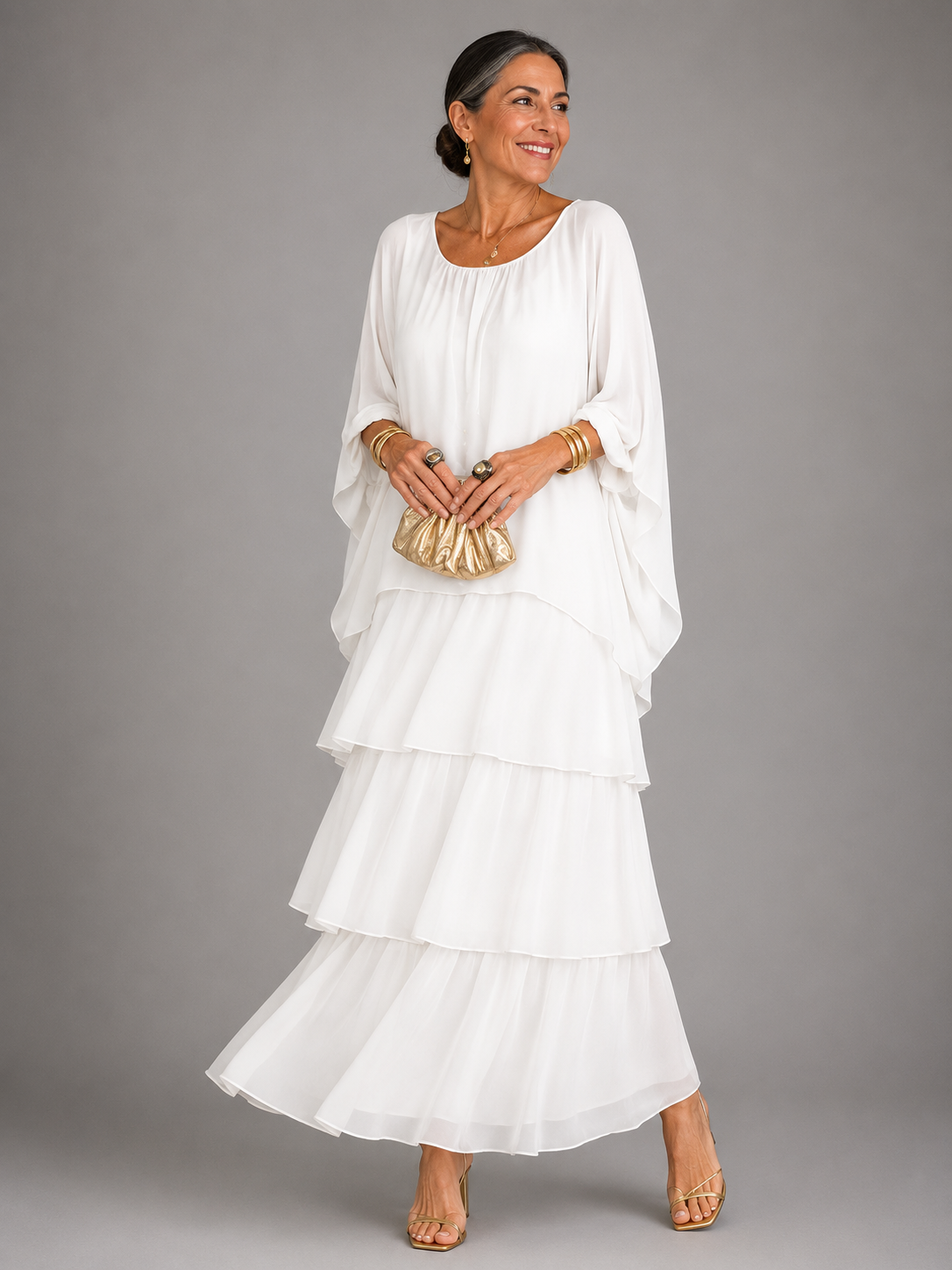 Matilda | Elegant Flowing Maxi Dress