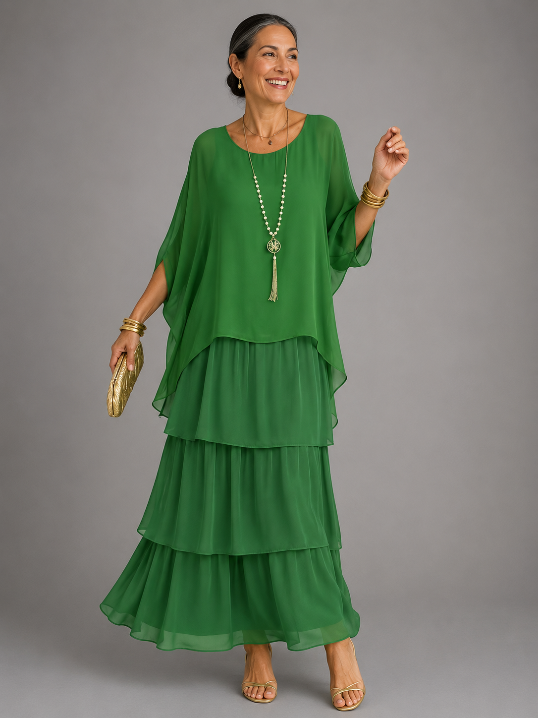 Matilda | Elegant Flowing Maxi Dress