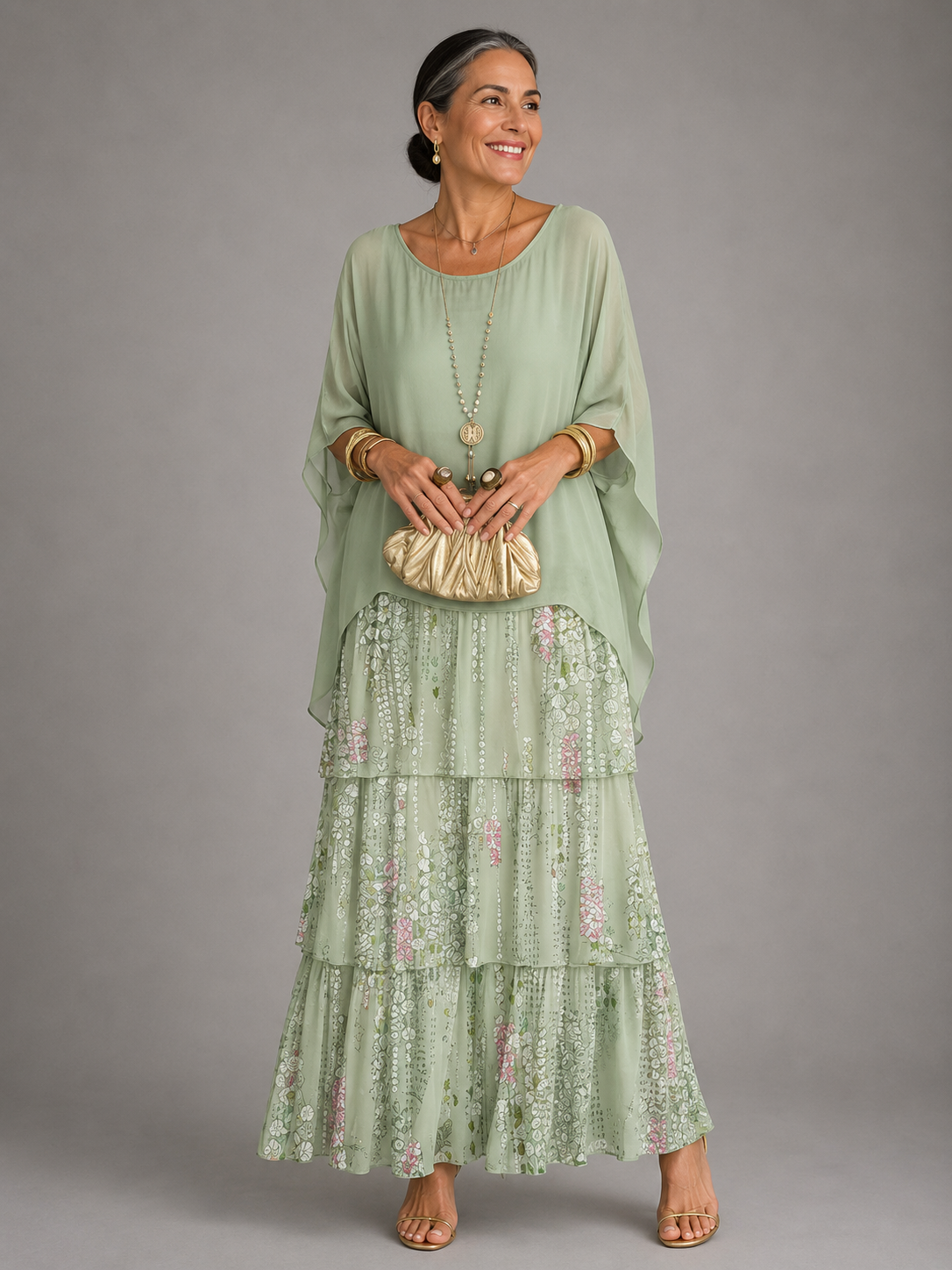 Matilda | Elegant Flowing Maxi Dress