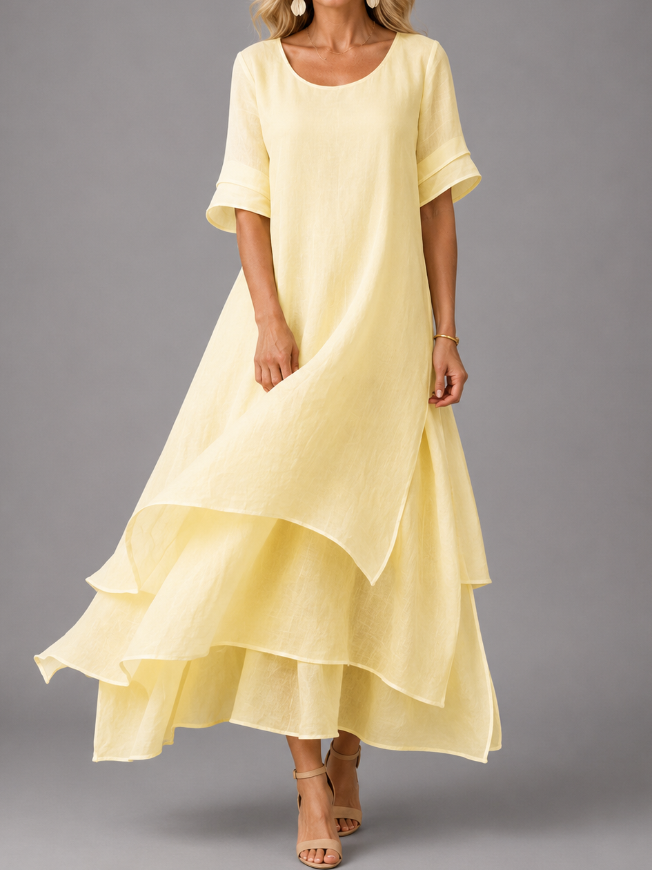 Buttercup | Flowing Grace Maxi Dress