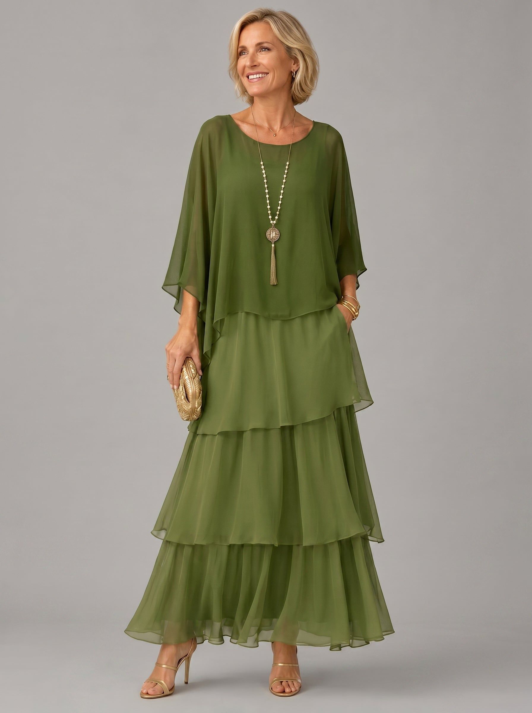 Matilda | Elegant Flowing Maxi Dress