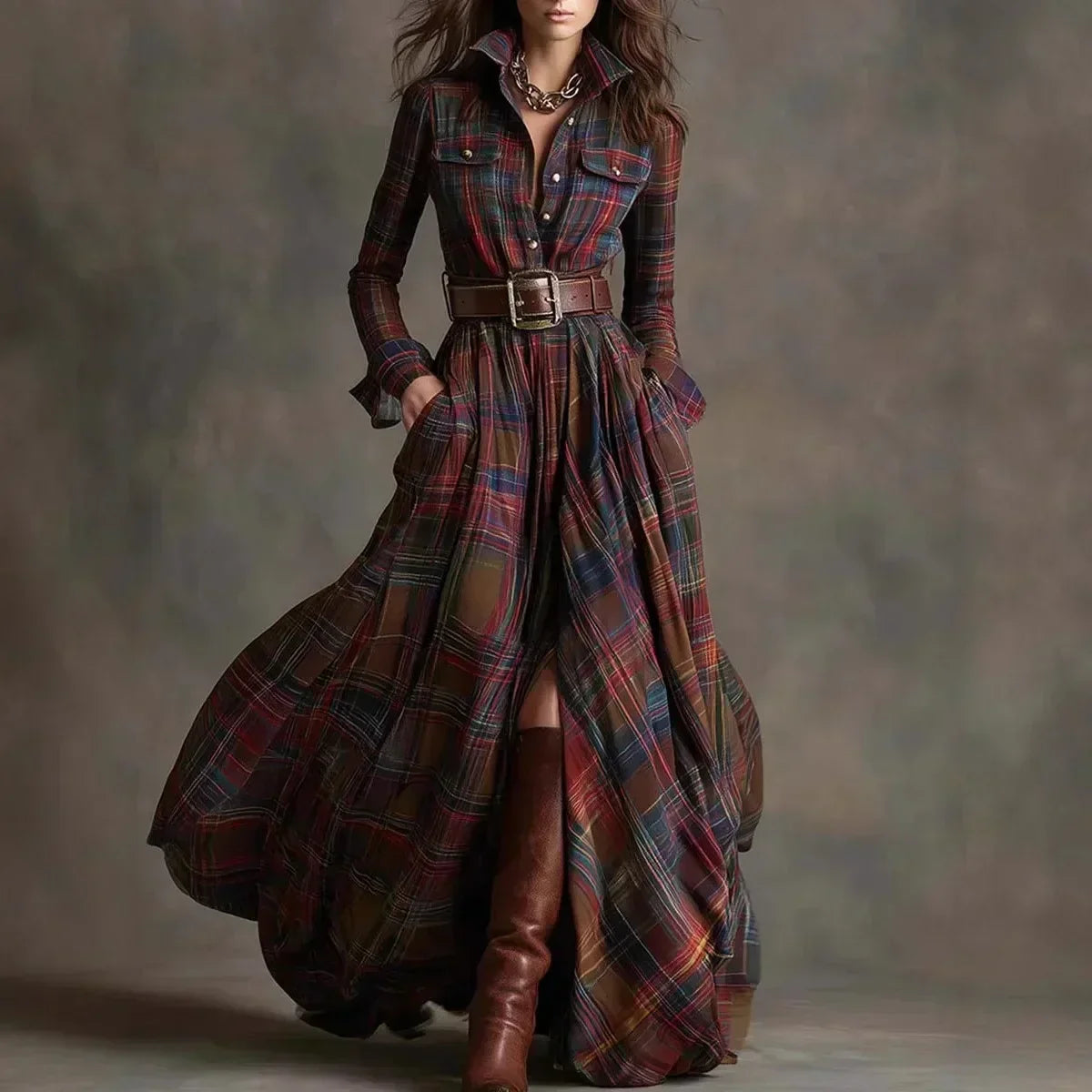 Bryanna - Sophisticated Maxi Dress