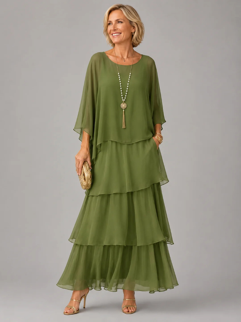 Matilda | Elegant Flowing Maxi Dress